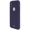 Apple iPhone Xs/X Caseco Skin Shield Series Case - Purple - - alt view 1