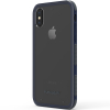 Apple iPhone Xs/X PureGear DualTek Case - Clear/Navy Blue - - alt view 1