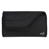 Nite Ize Nylon Horizontal Clip Case Velcro Closure Black Pouch - XXLarge - - alt view 1