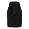 Nite Ize Nylon Vertical Clip Case Velcro Closure Black Pouch - XXLarge - - alt view 2