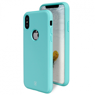 Apple iPhone Xs/X Caseco Skin Shield Series Case - Teal