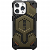 Apple iPhone 15 Pro Max Urban Armor Gear (UAG) Monarch Pro Case with Magsafe - Kevlar Element Green