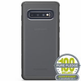 Samsung Galaxy S10 PureGear DualTek Case with PurePledge Protection - Clear/Black