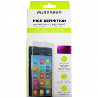 Google Pixel 3 PureGear Screen Protection with Installation Tray - HD Clarity Tempered