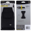 Nite Ize Nylon Vertical Clip Case Velcro Closure Black Pouch - XXLarge
