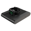 Scosche BaseLynx Module Apple Watch Wireless Qi Charging Pad/Dock - Black - - alt view 2