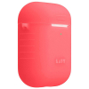 Apple AirPod Laut Slim Protective Pod Neon Case - Electric Coral - - alt view 1
