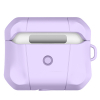 Apple Airpod Pro 3 Itskins Spectrum Clear Case - Light Purple - - alt view 1