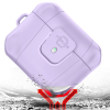 Apple Airpod Pro 3 Itskins Spectrum Clear Case - Light Purple - - alt view 3