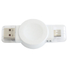 TekYa Portable Apple Watch Dongle with USB-C and USB-A Port - White - - alt view 1