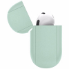 Apple AirPod Gen 3 Spigen Silicon Fit Case - Apple Mint - - alt view 1