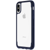 Apple iPhone Xs/X Griffin Survivor Clear Series Case - Clear/Iris - - alt view 1