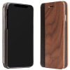 Apple iPhone XR Woodcessories EcoFlip Case - Walnut/Leather - - alt view 3