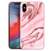 Apple iPhone Xs/X Laut Mineral Glass Series Case - Pink - - alt view 2