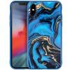 Apple iPhone Xs Max Laut Mineral Glass Series Case - Blue - - alt view 2