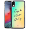 Apple iPhone XR Laut Liquid Glitter Series Case - Good Vibes Only - - alt view 2