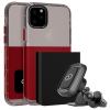Apple iPhone 11 Pro Nimbus9 Ghost 2 Case - Pitch Black/Crimson - - alt view 1