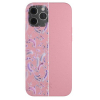 Apple iPhone 12/12 Pro Woodcessories Bio Series Case with Antimicrobial - Coral Pink - - alt view 2