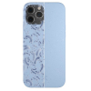 Apple iPhone 12 Pro Max Woodcessories Bio Series Case with Antimicrobial - Purple Blue - - alt view 2