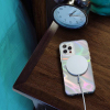 Apple iPhone 12 Pro Max Case-Mate Soap Bubble Series Case with MagSafe - Iridescent - - alt view 5