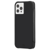 Apple iPhone 12/12 Pro Case-Mate Tough Wallet Folio Case with Micropel - Black - - alt view 1