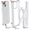 Apple iPhone 13 mini Ghostek Covert 6 Case with MagSafe - Clear - - alt view 3