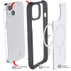 Apple iPhone 13 Ghostek Covert 6 Case with MagSafe - Smoke - - alt view 3