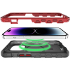 Apple iPhone 14 Pro ItSkins Frost Case with Magsafe - Red and Black - - alt view 2