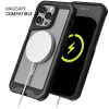 Apple iPhone 14 Pro Ghostek Atomic Slim Case with MagSafe - Black - - alt view 3