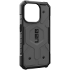 Apple iPhone 15 Pro Max Urban Armor Gear (UAG) Pathfinder Case with Magsafe - Silver - - alt view 2