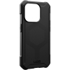 Apple iPhone 15 Pro Urban Armor Gear (UAG) Essential Armor Case with Magsafe - Black - - alt view 2