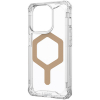 Apple iPhone 15 Pro Urban Armor Gear (UAG) Plyo Case with Magsafe - Ice/Gold - - alt view 1