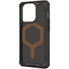 Apple iPhone 15 Pro Urban Armor Gear (UAG) Plyo Case with Magsafe - Black/Bronze - - alt view 1