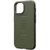 Apple iPhone 15 Urban Armor Gear (UAG) Civilian Case with Magsafe - Olive - - alt view 1