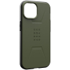 Apple iPhone 15 Urban Armor Gear (UAG) Civilian Case with Magsafe - Olive - - alt view 2