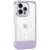 Apple iPhone 15 Pro Max Nimbus9 Ghost 3 Case with MagSafe  - Clear Lilac - - alt view 1