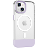 Apple iPhone 15 Plus Nimbus9 Ghost 3 Case with MagSafe  - Clear Lilac - - alt view 1