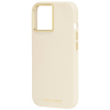 Apple iPhone 15 Case-Mate Silicone Case with MagSafe - Beige - - alt view 2