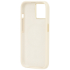 Apple iPhone 15 Case-Mate Silicone Case with MagSafe - Beige - - alt view 3