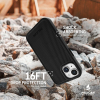 Apple iPhone 15 Pelican Protector Case with MagSafe - Carbon - - alt view 2