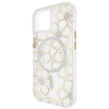Apple iPhone 15 Plus Case-Mate Floral Gems Case with MagSafe - Gold - - alt view 2