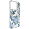 Apple iPhone 15 Pro Rifle Paper Co. Case with MagSafe - Garden Party Blue - - alt view 1