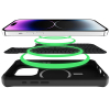 Apple iPhone 15 Pro Max ItSkins Ballistic Nylon Case with MagSafe - Black - - alt view 2