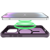 Apple iPhone 15 Pro Max ItSkins Hybrid Frost Case with MagSafe - Deep Purple - - alt view 2