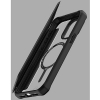 Apple iPhone 15 Pro Max ItSkins Hybrid Folio Case with MagSafe - Black - - alt view 1