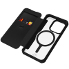 Apple iPhone 15 Pro Max ItSkins Hybrid Folio Case with MagSafe - Black - - alt view 3