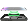 Apple iPhone 15 Pro ItSkins Hybrid Frost Case with MagSafe - Black - - alt view 2