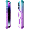 Apple iPhone 15 Pro ItSkins Supreme Prism Case with MagSafe - Light Blue & Purple - - alt view 4