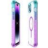 Apple iPhone 15 Plus ItSkins Supreme Prism Case with MagSafe - Light Blue & Purple - - alt view 4