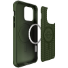 Apple iPhone 15 ItSkins Ballistic Nylon Case with MagSafe - Olive Green - - alt view 1